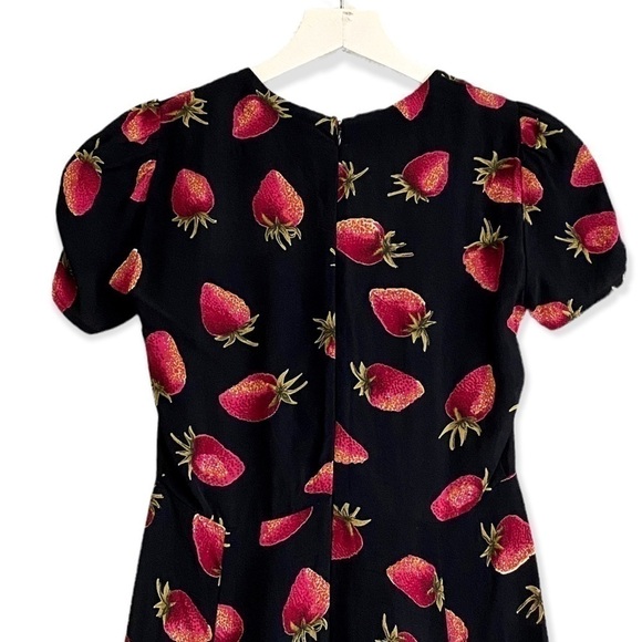 Reformation Koa mini dress, strawberry, size 2P - Picture 8 of 15